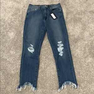 NWT Just Black High Rise Cropped Skinny, Size 26